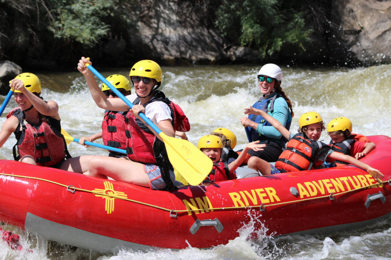 Family on a rio grande float trip Family on a rio grande float trip