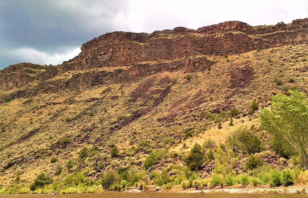 Scenic view on River float in New Mexico Scenic view on River float in New Mexico