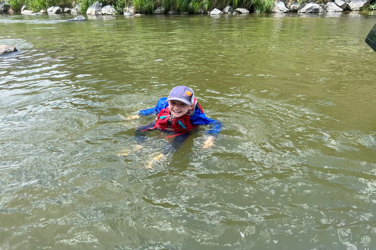 Scout swimming resized