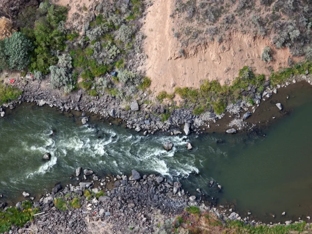 Rio Grande Gorge Rapids in NM